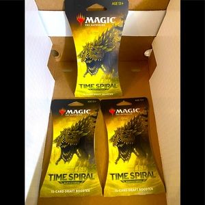 (3x) MAGIC Time Spiral Remastered 15-card SEALED